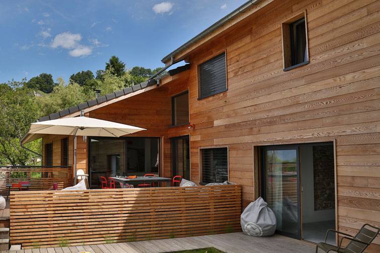 bardage en bois